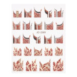 Abtibild unghii 3D JO-2269 Oranjollie