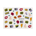 Abtibild unghii 5D pe baza de apa girl MG190410-03