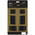 Agrafe 200/set negre Oranjollie