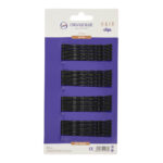 Agrafe negre set 40buc Oranjollie