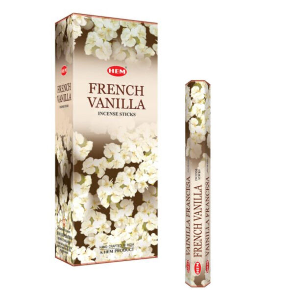 Betisoare parfumate French Vanilla Set 6buc