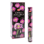 Betisoare parfumate HEM India Black Opium (Opiu Negru) Set 6buc