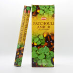 Betisoare parfumate Patchouli Amber Set 6buc