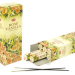 Betisoare parfumate Rose Vanilla Set 6buc