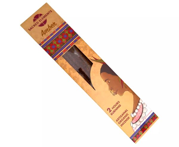 Betisoare parfumate Sacred Elements – Amber – 10/set
