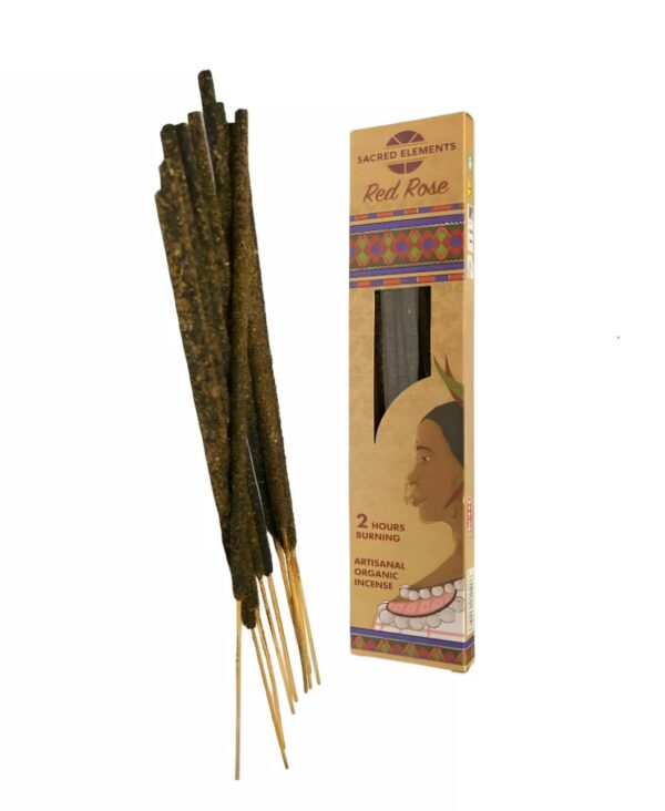 Betisoare parfumate Sacred Elements – Red Rose – 10/set