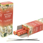 Betisoare parfumate White Rose Set 6buc
