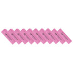 Buffer abraziv roz Oranjollie - set 10 buc
