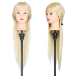 Cap pentru practica salon par sintetic blond deschis Oranjollie
