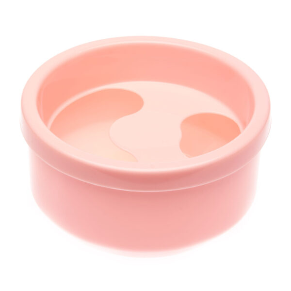 Castron manichiura cu capac detasabil roz W16 Oranjollie