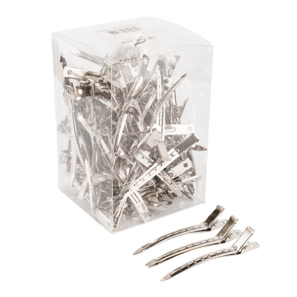 Clips Oranjollie metal mare Set – 100buc