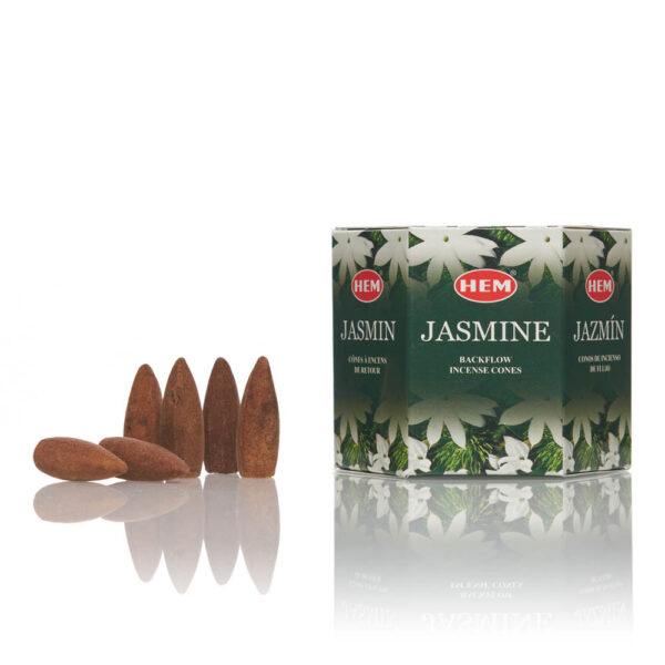 Conuri parfumate backflow Jasmine HEM 40buc