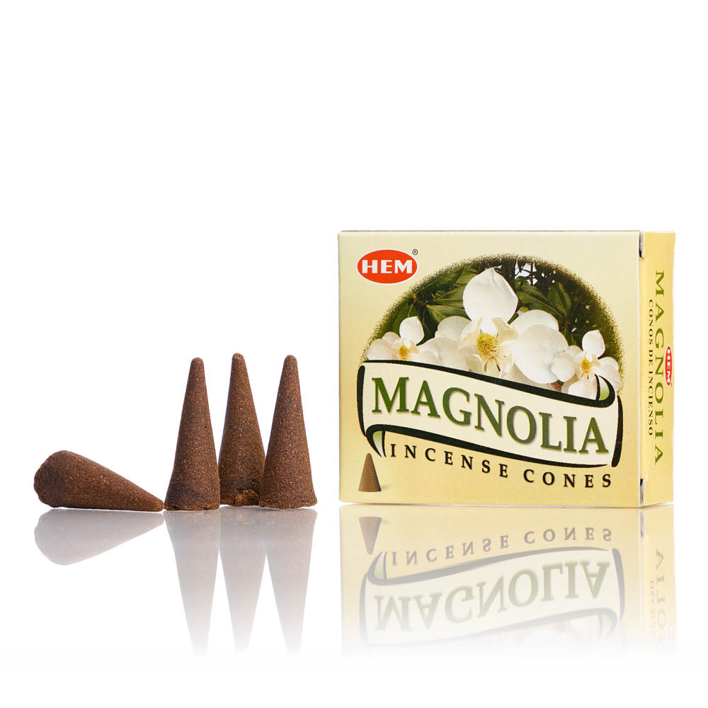 conuri-parfumate-hem-magnolia-10buc2719-1.jpg Conuri parfumate HEM Magnolia 10buc - imagine 1