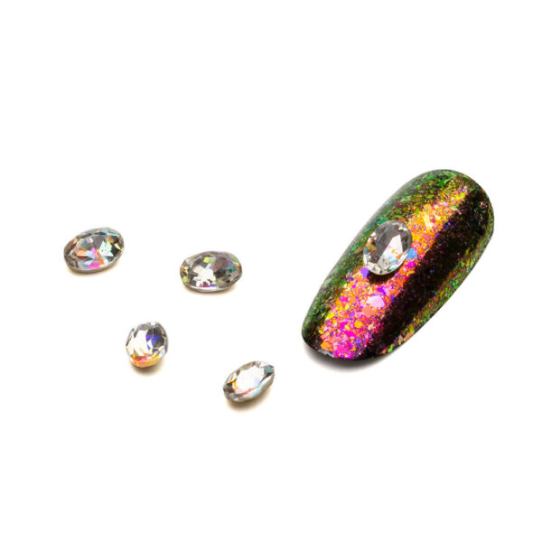 Cristale pentru unghii Multicolor Nr 14 Set 5 buc