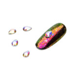 Cristale pentru unghii Multicolor Nr 16 Set 5 buc