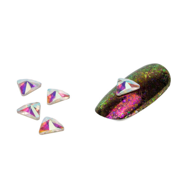 Cristale pentru unghii Multicolor Nr 18 Set 5 buc