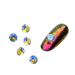 Cristale pentru unghii Multicolor Nr 3 Set 5 buc