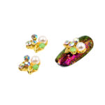 Cristale pentru unghii Multicolor Nr 77 Set 3 buc