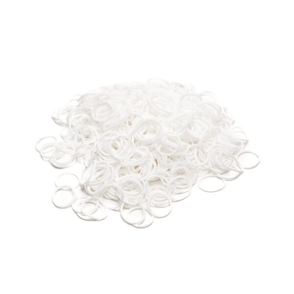 Elastice mici albe 25 gr Oranjollie
