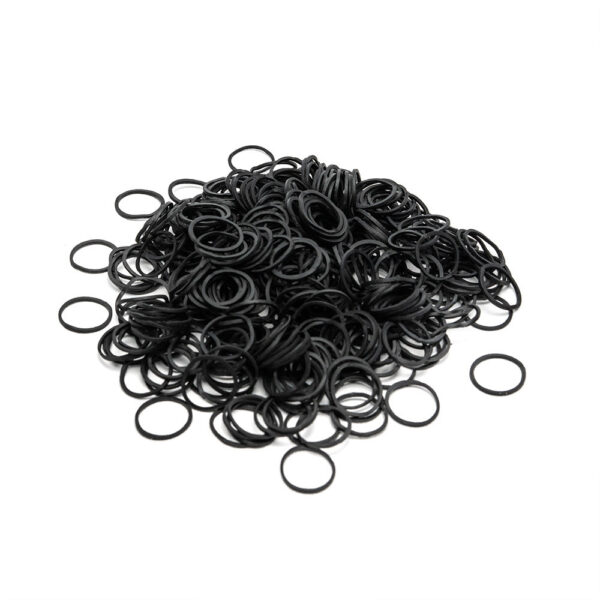 Elastice mici negre 25 gr Oranjollie