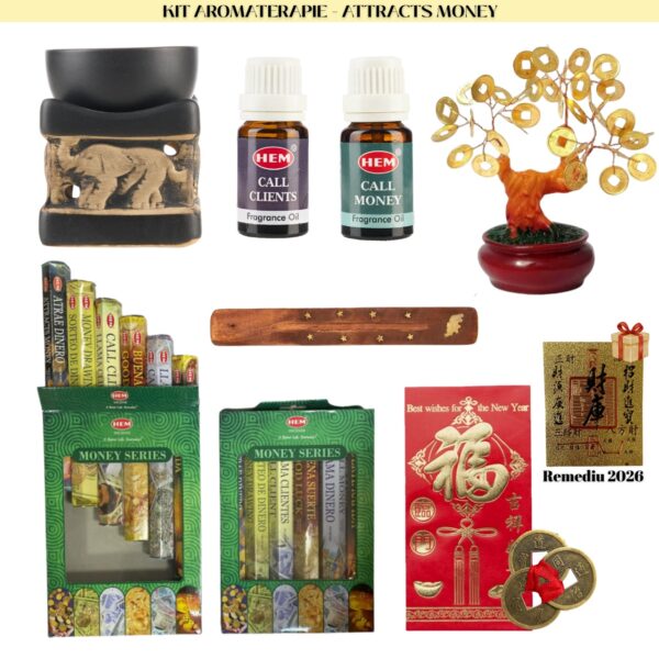 Kit Aromaterapie – Attracts Money Oranjollie