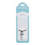 Lant cu pandant piatra semipretioasa hexagonala Opal