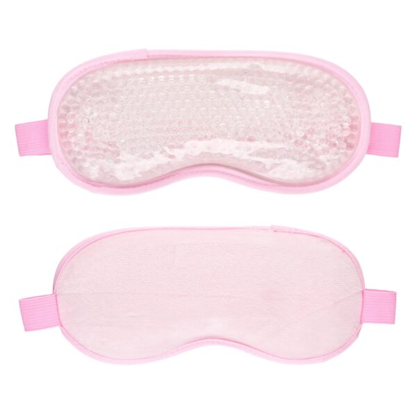 Masca pentru ochi cu bile de silicon (pink)