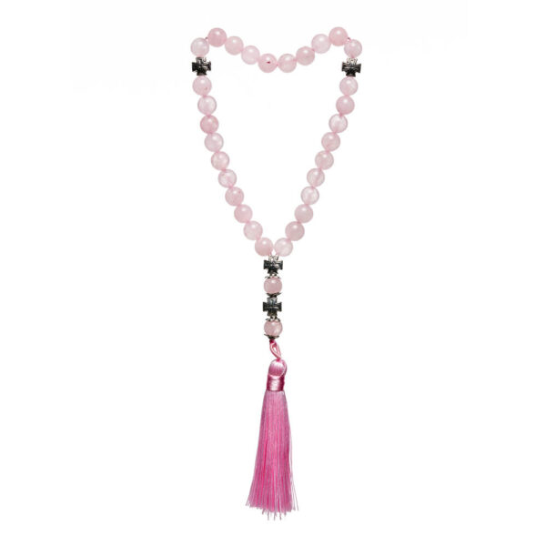 Matanii pietre semipretioase Cuartz Roz 0015 47cm