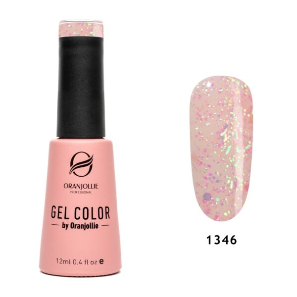 Oja semipermanenta Gel Color Nr.1346 12ml Oranjollie