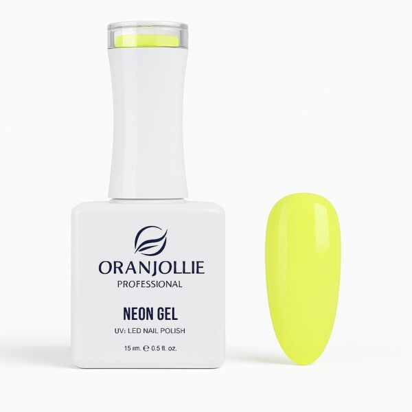 Oja semipermanenta Neon Gel Nr. 01 15 ml Oranjollie