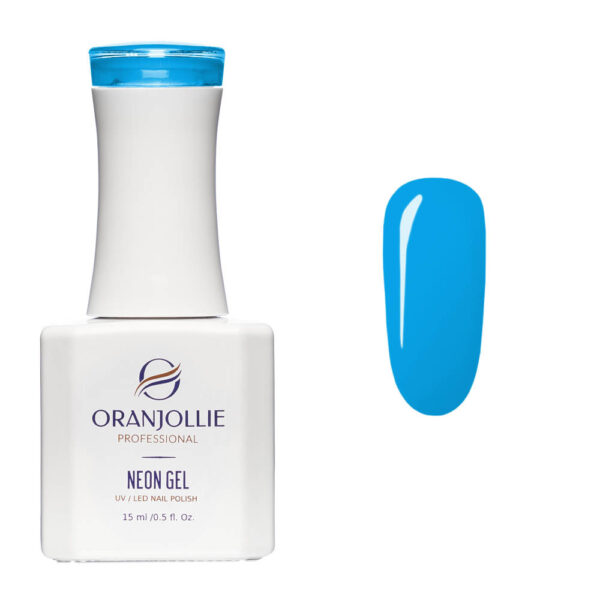 Oja semipermanenta Neon Gel Nr. 06 15ml Oranjollie