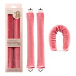 Ondulator par fara caldura 2pcs Oranjollie roz