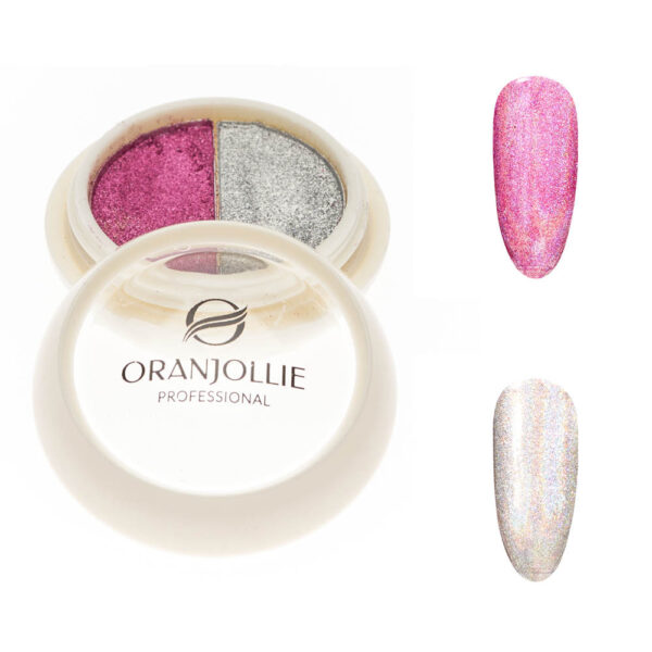 Paleta pigmenti holografici 003 W56B Oranjollie