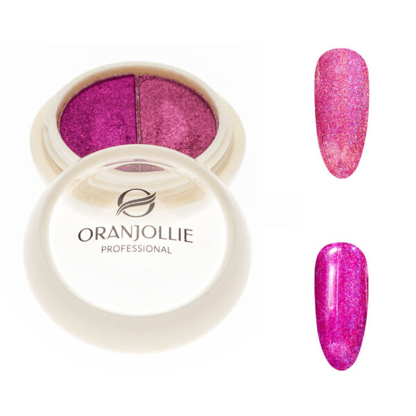 Paleta pigmenti holografici 005 W56D Oranjollie