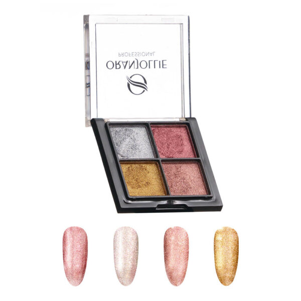 Paleta pigmenti holografici 007 W58F Oranjollie