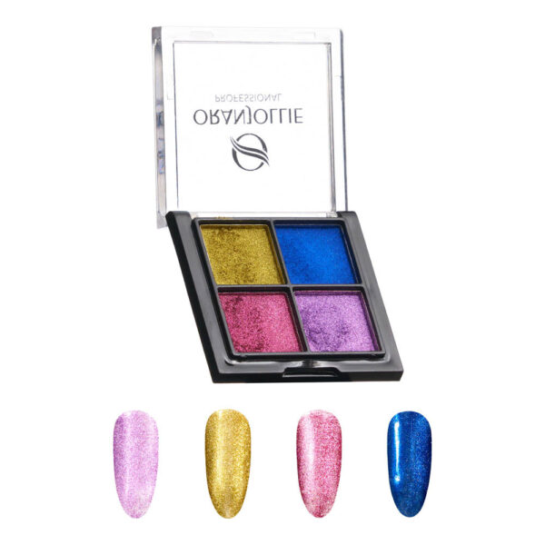 Paleta pigmenti holografici 011 W58I Oranjollie