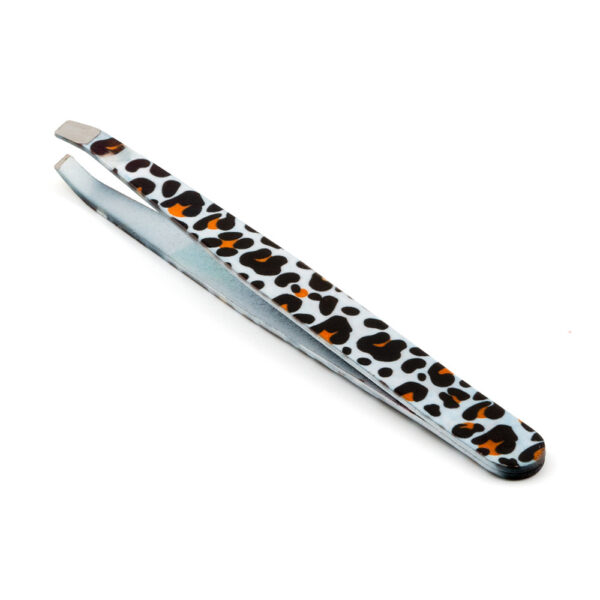 Penseta de metal animal print Oranjollie 03