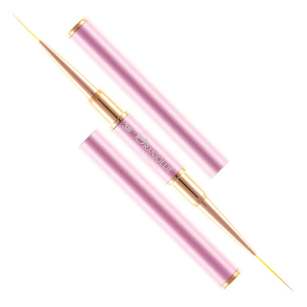 Pensula 2 capete rose gold X28-3 Oranjollie