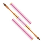 Pensula 2 capete rose gold X28-5 Oranjollie