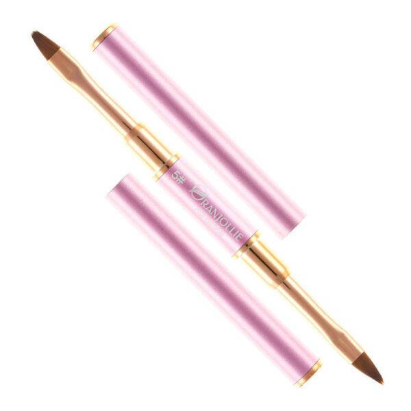 Pensula 2 capete rose gold X28-5 Oranjollie