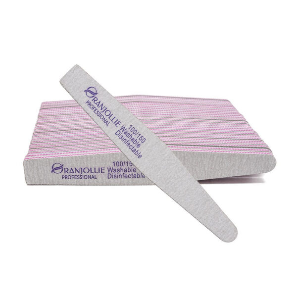 Pila abraziva 2 forme Oranjollie 100/150 – set 25 buc