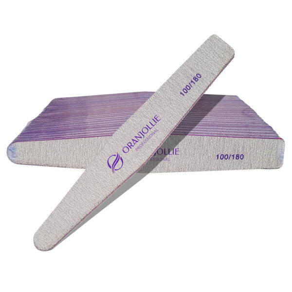 Pila abraziva 2 forme Oranjollie 100/180 – set 25 buc