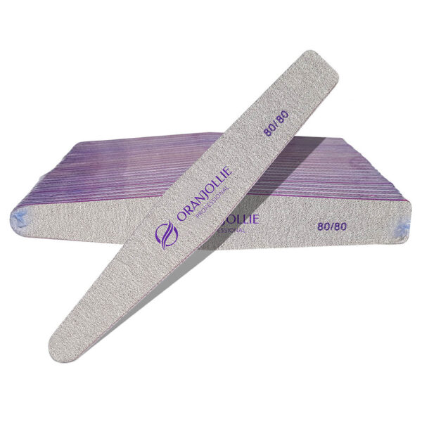 Pila abraziva 2 forme Oranjollie 80/80 – set 25 set