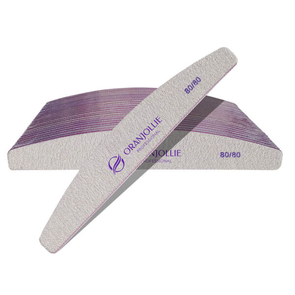 Pila abraziva forma D Oranjollie 80/80 – set 25 buc