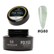 Polygel glitter G80 Nr. 35g Oranjollie