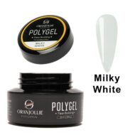 Polygel glitter Milky White Oranjollie