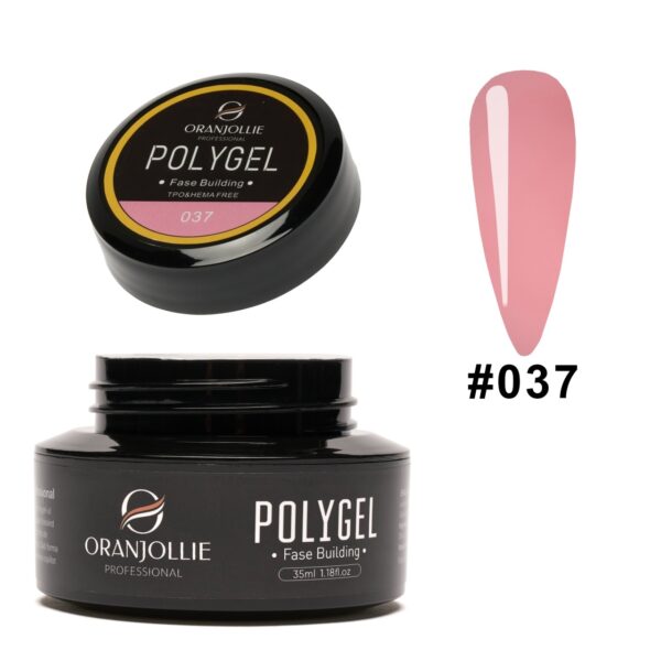 Polygel glitter Nr. 037 35g Oranjollie