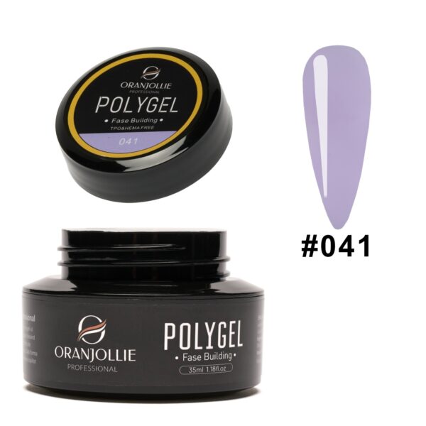 Polygel glitter Nr. 041 35g Oranjollie