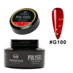 Polygel glitter Nr. G100 Oranjollie
