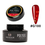 Polygel glitter Nr. G100 Oranjollie